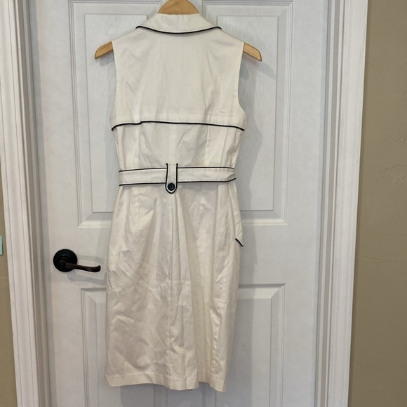 Calvin Klein Double-Breasted Trench Dress size 8 midi - Picture 12 of 14